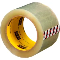 3M® Scotch® 375+ Carton Sealing Tape 3" x 55 Yds. 3.1 Mil Clear - Pkg Qty 24