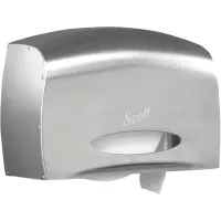 Scott® Pro Coreless Jumbo Roll Tissue Dispenser, EZ Load - Stainless Steel