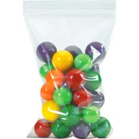 Reclosable Poly Bags, 6"W x 9"L, 4 Mil, Clear, 1000/Pack