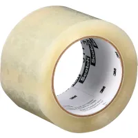 3M Scotch® 311+ Carton Sealing Tape 3" x 110 Yds. 2.05 Mil Clear - Pkg Qty 24