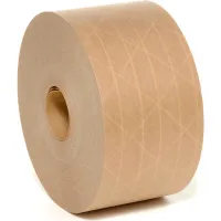 Light Duty Reinforced Water Activated Kraft Tape 2-3/4" x 450' Tan - Pkg Qty 10