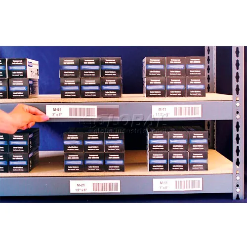 Self - Adhesive Label Holders 6"x3/4" 1 Self - Adhesive Label Holders 6"x3/4"