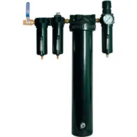 Arrow StageAir 1 Gal. Desiccant Dryer C7612XXL, Zinc & Aluminum Bowl, 1/2" NPT, 250 PSI