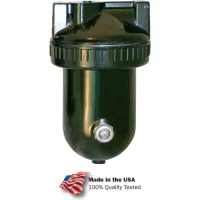 Arrow 1 Qt. Desiccant Dryer D12-04, Zinc & Aluminum Bowl, 1/2" NPT, 250 PSI