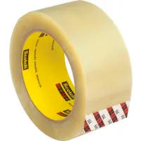 3M® Scotch® 355 Carton Sealing Tape 2" x 55 Yds. 3.5 Mil Clear - Pkg Qty 36