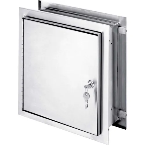 Stainless Steel Pass-Thru Cabinet - Keyed Alike 1 Stainless Steel Pass-Thru Cabinet - Keyed Alike