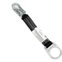 Miller D-Ring Extension, 18" Snap Hook & D-Ring, MILLER BY HONEYWELL, 8928-Z7/18INBK