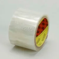 3M Scotch® 375 Carton Sealing Tape 3" x 55 Yds. 3.1 Mil Clear - Pkg Qty 24