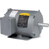 Baldor-Reliance Motor AOM3615T, 5HP, 1725RPM, 3PH, 60HZ, 184T, 3634M, TEAO, F1