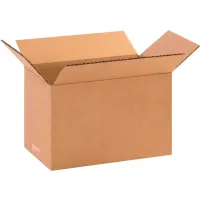Long Cardboard Corrugated Boxes, 10"L x 6"W x 6"H, Kraft - Pkg Qty 25