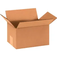 Cardboard Corrugated Boxes, 9"L x 6"W x 5"H, Kraft - Pkg Qty 25