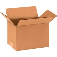 Cardboard Corrugated Boxes, 9"L x 6"W x 6"H, Kraft - Pkg Qty 25