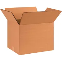 HD Double Wall Cardboard Corrugated Boxes, 14"L x 10"W x 10"H, Kraft - Pkg Qty 15