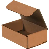 Corrugated Mailers, 6"L x 4"W x 2"H, Kraft - Pkg Qty 50