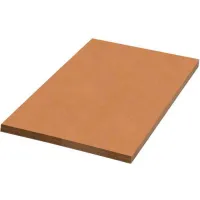 Single Wall Corrugated Sheets, 36"L x 30"W, Kraft - Pkg Qty 5