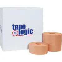 Tape Logic® #7000 Reinforced Water Activated Tape, 2-3/4" x 125 Yds., Kraft, 8 Rolls/Case