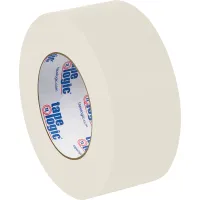 Tape Logic® #5400 Flatback Tape, 2" x 60 Yds., 8 Mil, Natural White - Pkg Qty 6