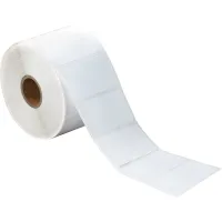 Desktop Direct Thermal Labels, 2-1/4"W x 1-1/4"L, 1" Core, 4"OD, White, 12/Pack