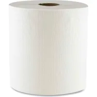 Boardwalk® Hard Wound Towel, 1-Ply, 8"W x 700'L, White, 6 Rolls/Case