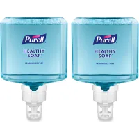 PURELL® HEALTHY SOAP Gentle & Free Foam Refill, For ES8 Dispenser, Fragrance-Free, 1200mL, 2/CT