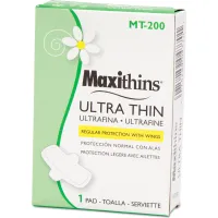 HOSPECO® Maxithins Vended Ultra-Thin Pads, 200/Carton