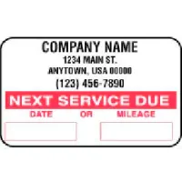 John Dow Adhesive Labels - 1000 Labels/Roll - SC-1000