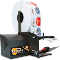 Start International High Speed Electric Label Dispenser, 11"L x 10-13/16"W x 14-1/2"H, Black