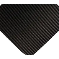 Wearwell® Corrugated Switchboard Matting 1/4" Thick 2' x 3' Black
