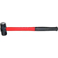 Urrea Octagonal Sledge Hammer, 1438GFV, 10Lb Head, 36" Fiberglass Handle