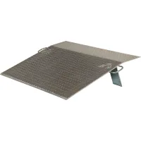 Vestil™ Aluminum Economizer Dock Plate, 54"W x 36"L, 3500 lb. Capacity
