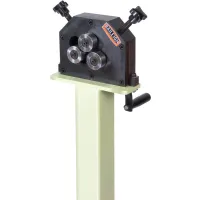 Baileigh Industrial Manually Operated Three Roll Ring Roller, Bends 1/2" Solid Round Rod
