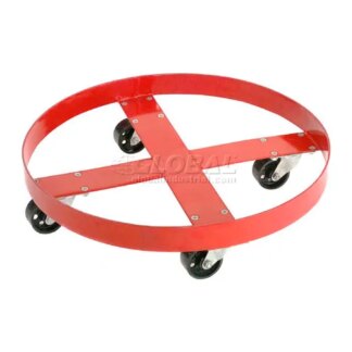 STEEL DRUM DOLLY STEEL WHEELS 55 GALLON
