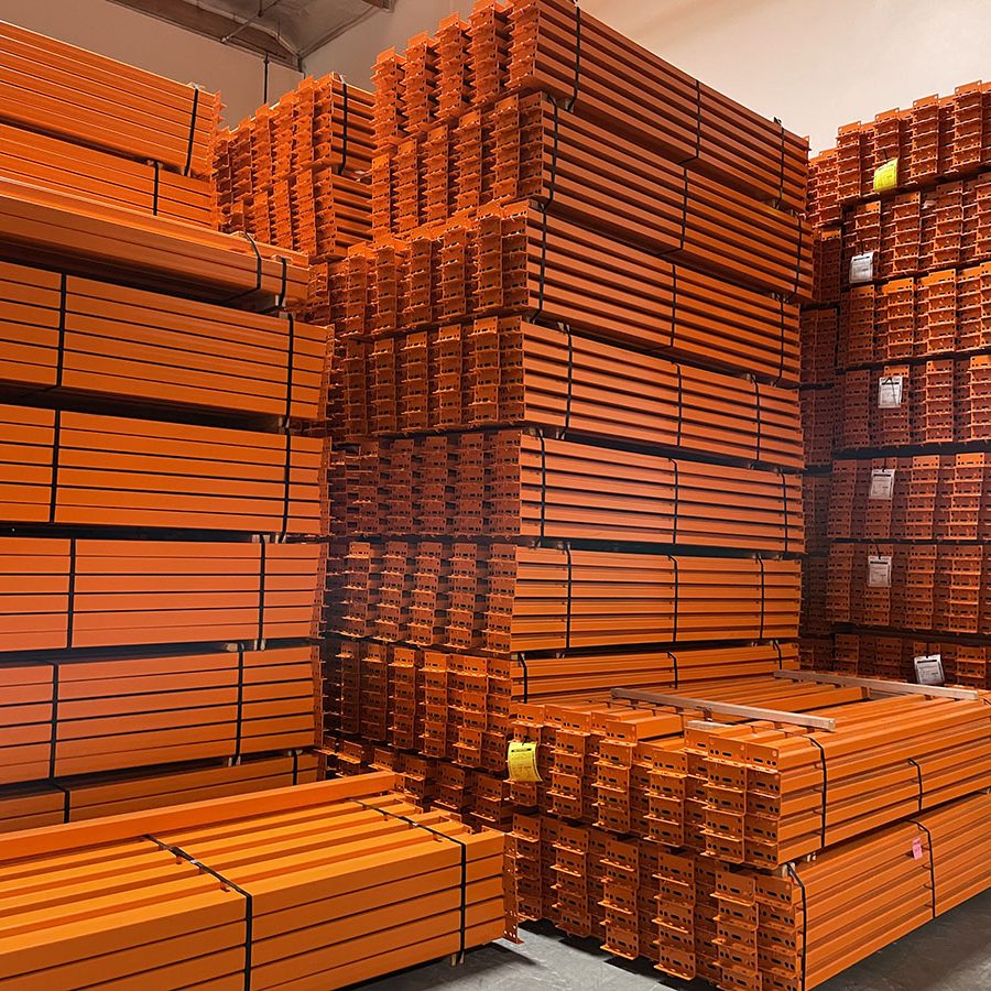 Pallet Rack Beam Pairs 48" Clear Span