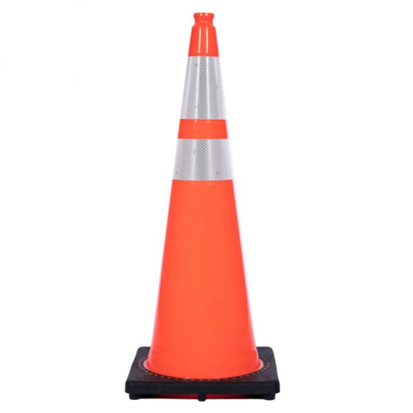 TRAFFIC CONE ORANGE BASE 7 LBS
