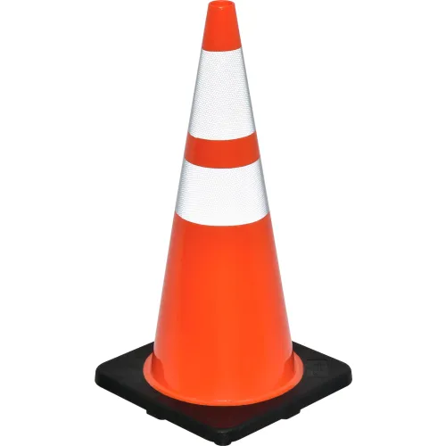 TRAFFIC CONE BLACK BASE 7 LBS 1 TRAFFIC CONE BLACK BASE 7 LBS