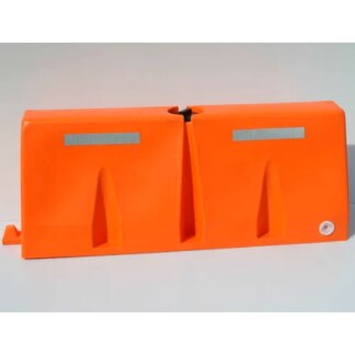 INTERLOCK SAFETY BARRICADE ORANGE 60x16x24