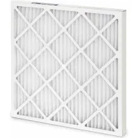 PLEATED AIR FILTER 2" 20x20x2 MERV 8 WIRE BACK